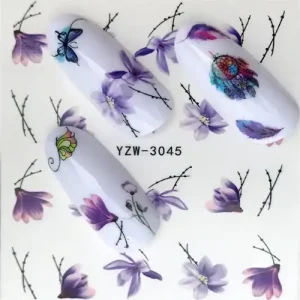 Azonnal elérhető Körömmatrica - YZW-3045