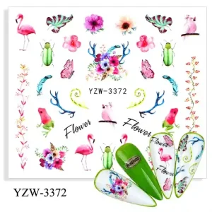 Különleges ajánlat Körömmatrica - YZW-3372