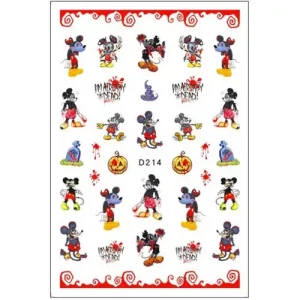 Körömmatrica - D214 Halloween Mickey Népszerű