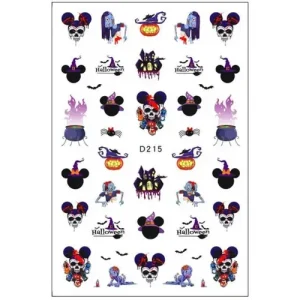 Exkluzív ajánlat Körömmatrica - D215 Halloween Mickey