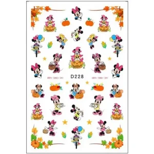 Vedd meg most Körömmatrica - D228 Halloween Mickey ősz