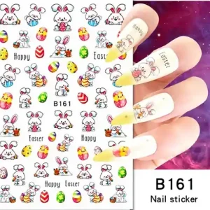 Expressz kézbesítés Körömmatrica - B161 húsvét