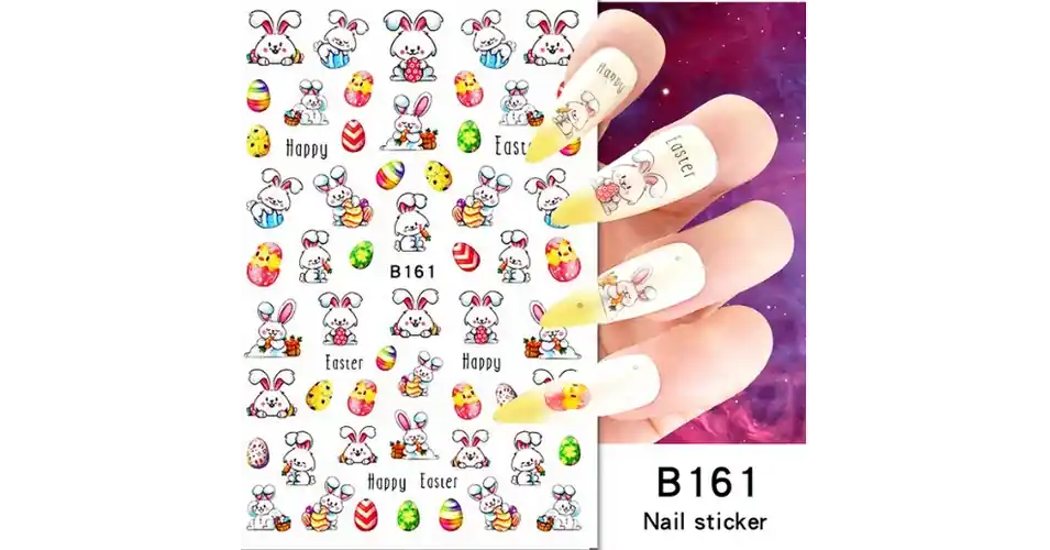 Expressz kézbesítés Körömmatrica - B161 húsvét