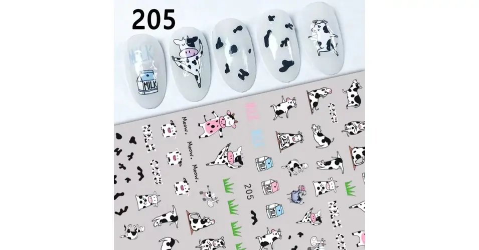 Körömmatrica - 205 Tehén Expressz szállítás