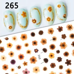Vedd meg most Körömmatrica - 265 őszi virág