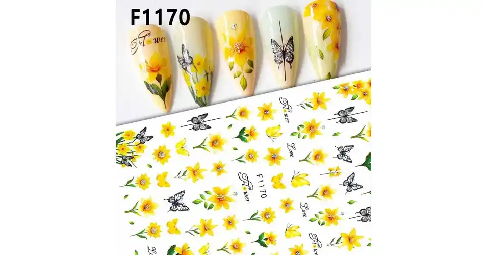 Körömmatrica - F1170 virág Nézd meg most