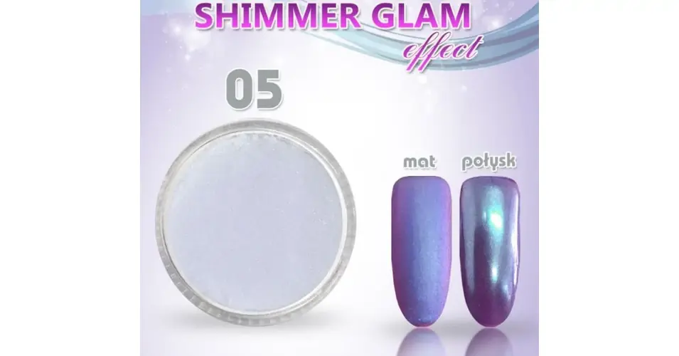 Népszerű Shimmer Glam effect pigmentpor 05