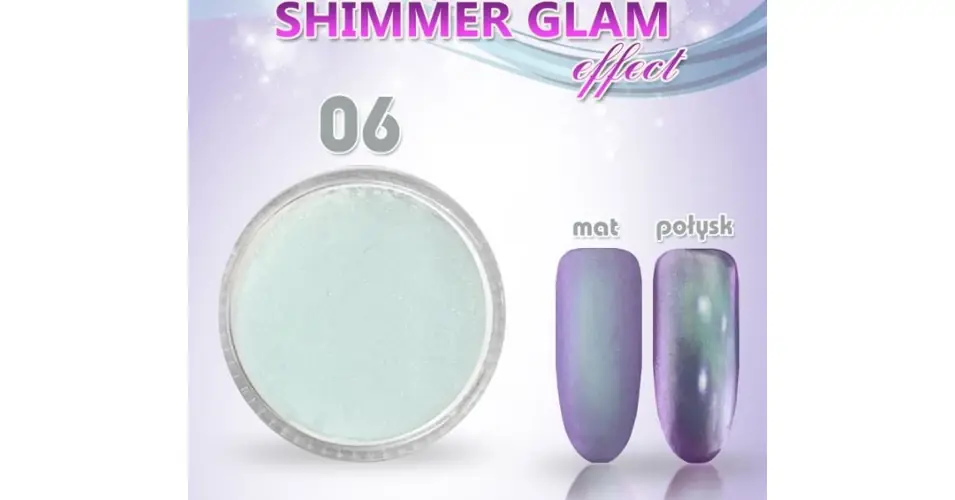 Akció Shimmer Glam effect pigmentpor 06