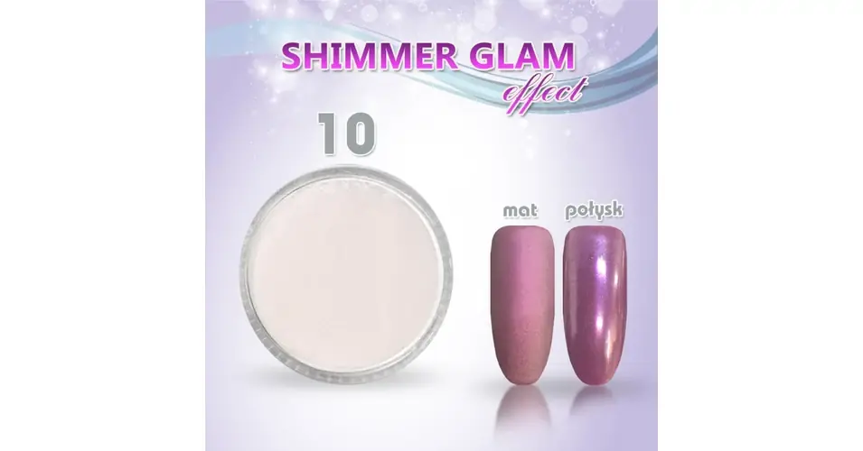 Kiárusítás Shimmer Glam effect pigmentpor 10