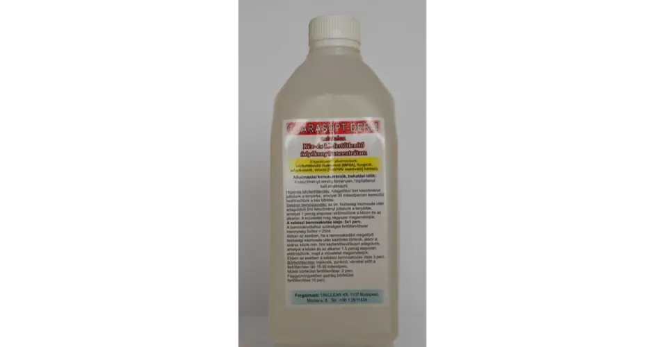 Szezonális akció Clarasept-DERM színtelen kéz- és bőrfertőtlenítő szer 1000 ml