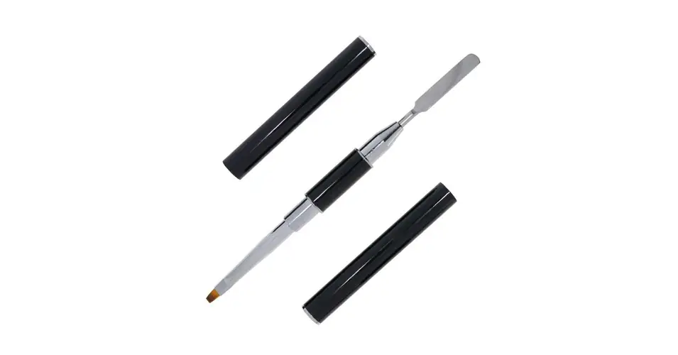 Prémium Ecset kétoldalas - zselés lapos 4-es + spatula