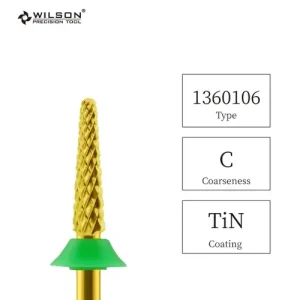 Csiszolófej Karbid kúpos 3,1 mm - Zöld - 1360106 Kedvezmény