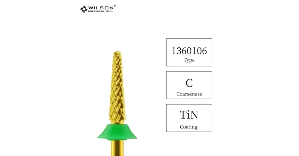 Csiszolófej Karbid kúpos 3,1 mm - Zöld - 1360106 Kedvezmény