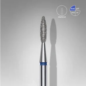 Legkelendőbb Staleks csiszolófej gyémánt - kék láng - 8mm x 2,1mm