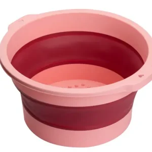 Árengedmény Pedikűrös áztató tál összecsukható PINK