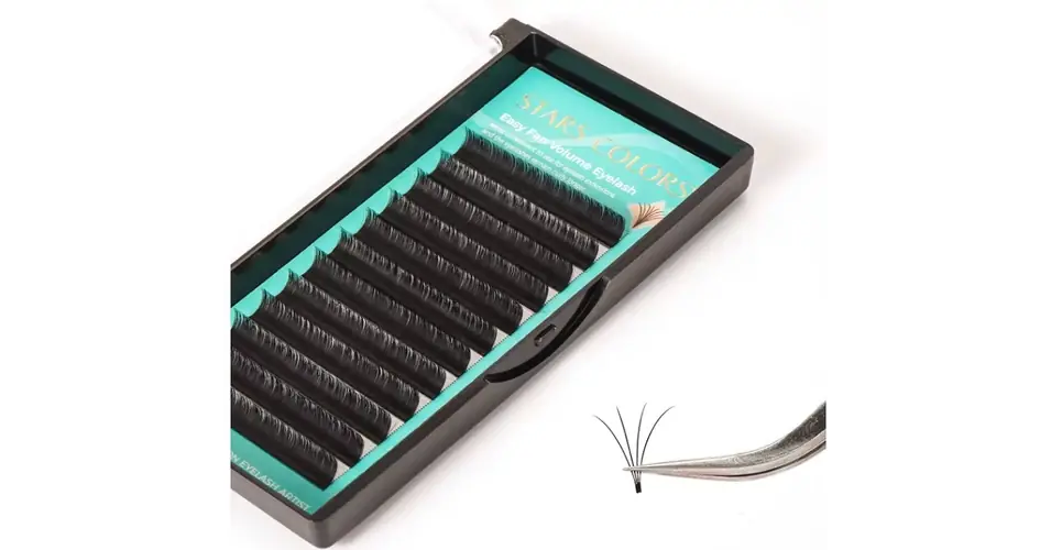 Outlet Stars Colors – Easy Fan Volume Eyelash – 0.03 CC Mix