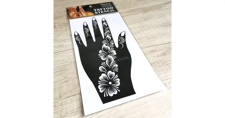 Legjobb ár Henna tetováló sablon S13037L