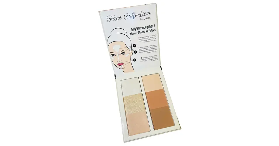 Highlighter paletta 6 színnel 20159B Korlátozott ajánlat