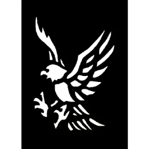Azonnali szállítás Csillám tetováló sablon 45 - Sas
