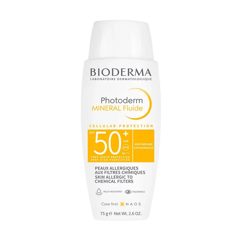 Szuper akció BIODERMA Photoderm MINERAL fluide SPF50+ (75g)