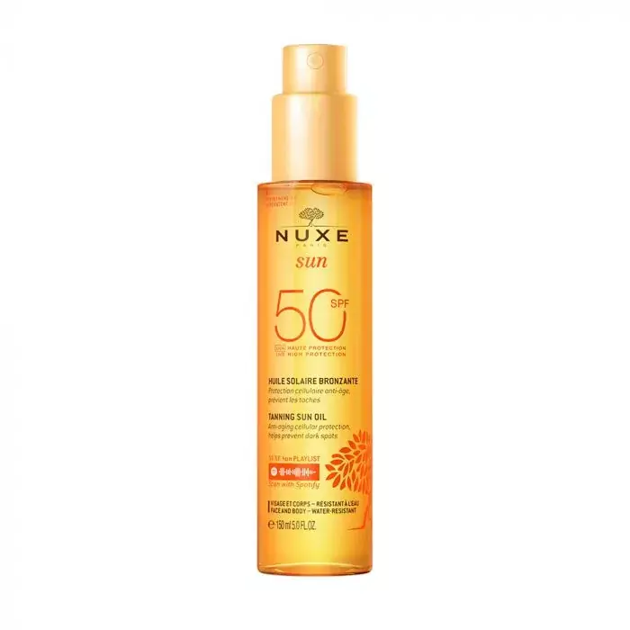 NUXE Sun napolaj arcra és testre SPF50 (150ml) Korlátozott ajánlat