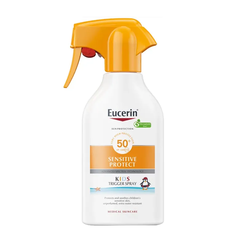 Olcsó EUCERIN Sun Sensitive Protect gyermek napozó spray SPF50+ (250ml)