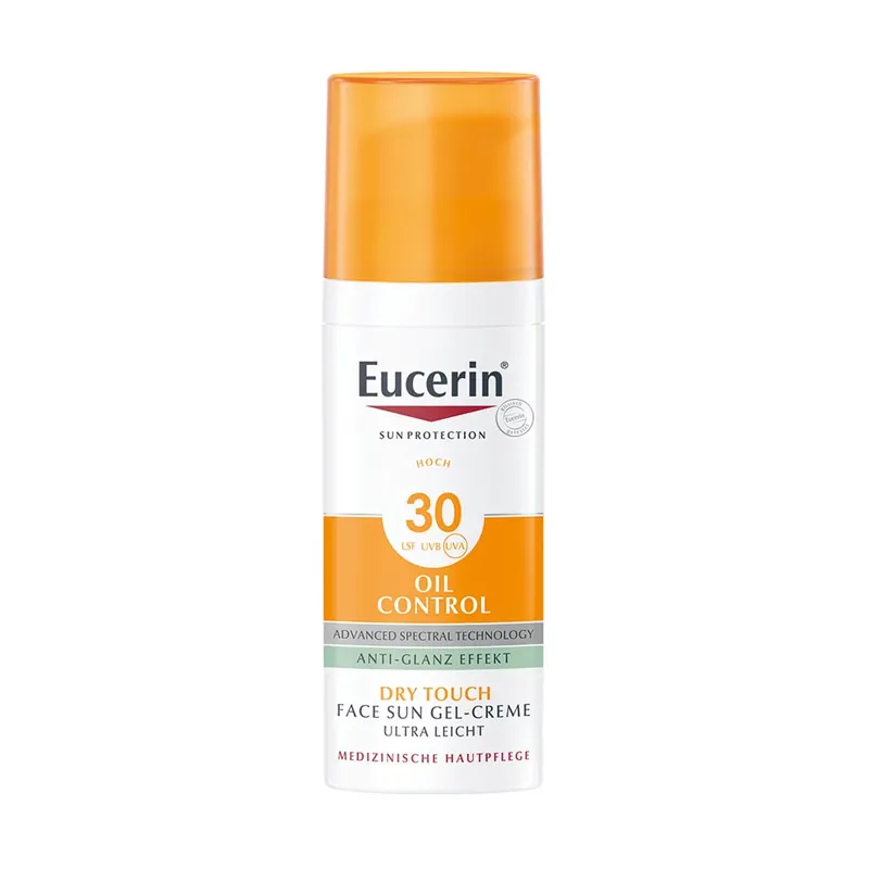 EUCERIN Sun Oil Control napozó gél-krém arcra SPF30 (50ml) Exkluzív ajánlat