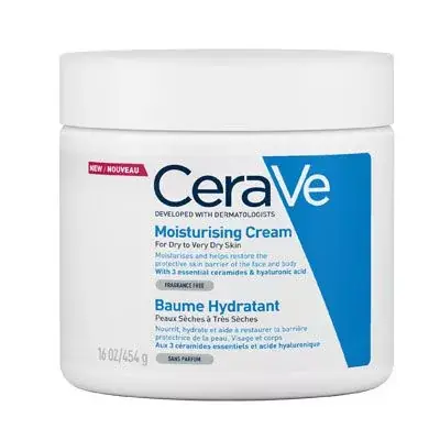 Kihagyhatatlan ajánlat CERAVE Hidratáló krém arcra és testre száraz és nagyon száraz bőrre (454g)