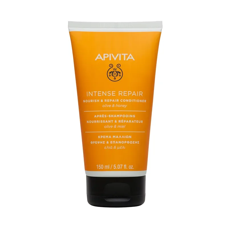 Akciós ár APIVITA Hajkondicionáló száraz vagy töredezett hajra olívával és mézzel (150ml)