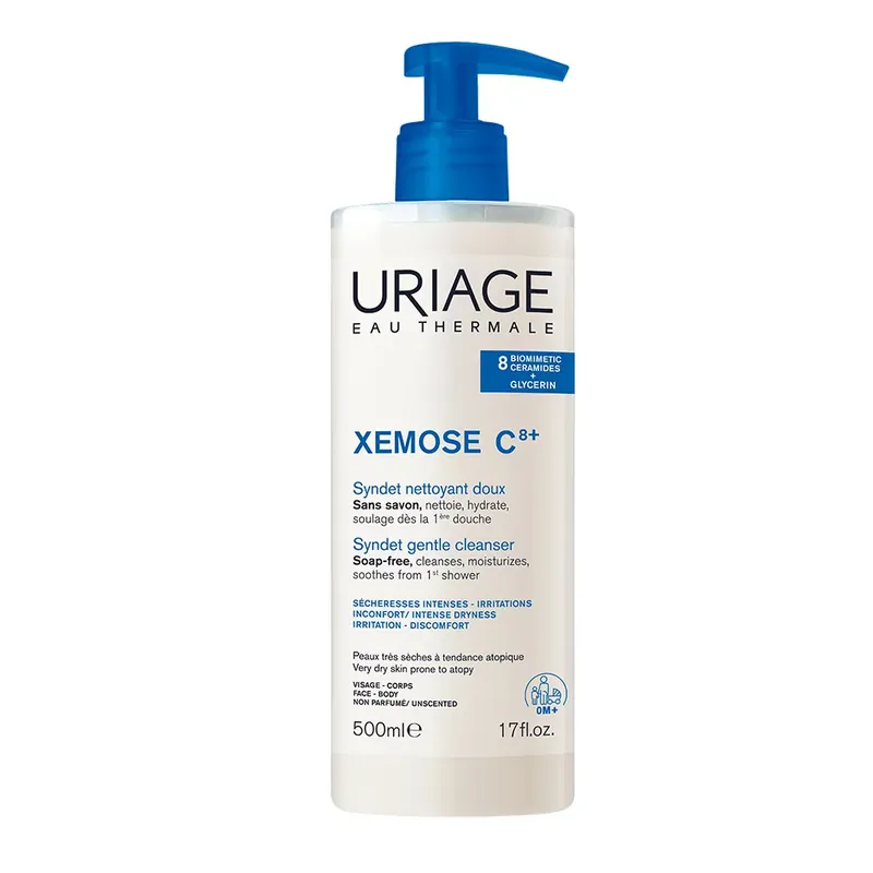 URIAGE Xémose C8+ Syndet krémtusfürdő (500ml) Biztonságos fizetés