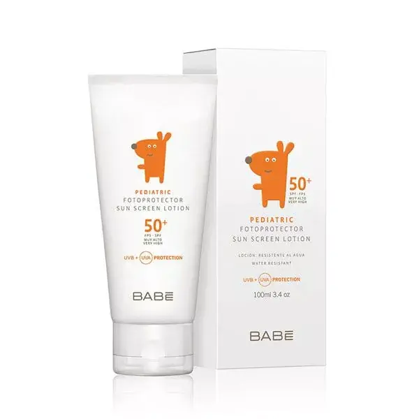 BABÉ GYERMEK Fényvédő tej SPF50 (100ml) Expressz kézbesítés