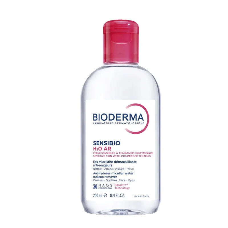 BIODERMA Sensibio H2O AR micellás víz rosaceás bőrre (250ml) Gyors kiszállítás