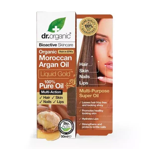 Prémium DR. ORGANIC Bio Marokkói Argánolaj (50ml)