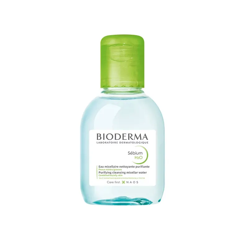 BIODERMA Sébium H2O arc- és sminklemosó micellás víz utazó kiszerelés (100ml) Kiárusítás