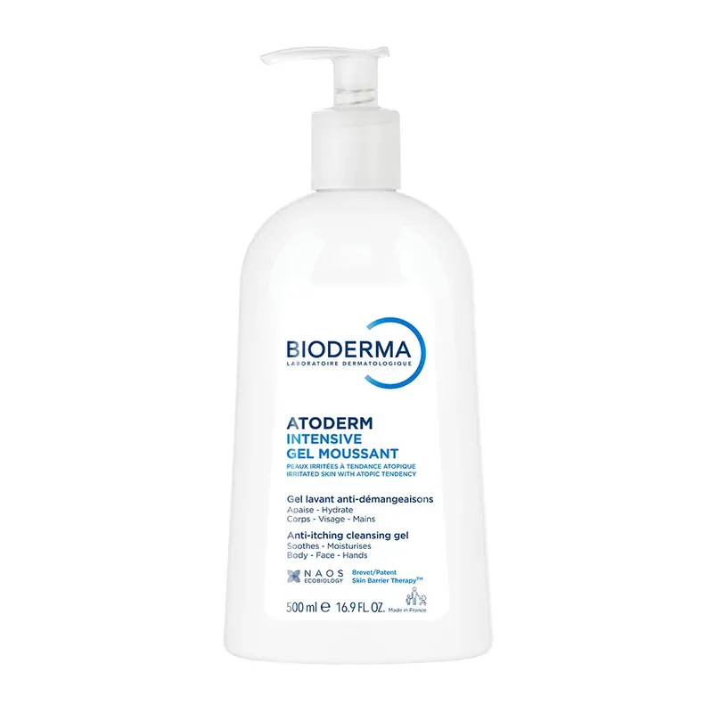 Gyors szállítás BIODERMA Atoderm Intensive Gel Moussant (500ml)