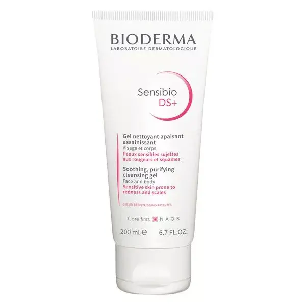 BIODERMA Sensibio DS+ moussant habzó gél (200ml) Kedvezmény