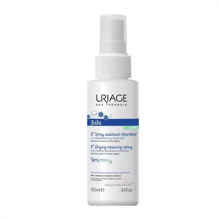 Akciós ár URIAGE Baba Cu-Zn+ spray irritált bőrre (100ml)