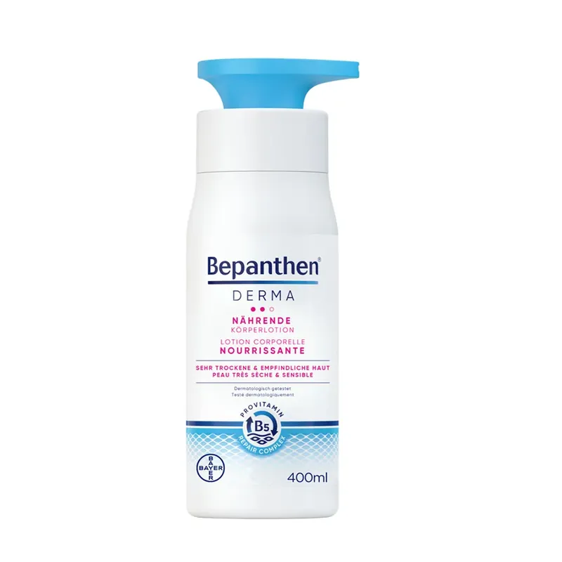 Expressz szállítás BEPANTHEN Derma tápláló testápoló (400ml)