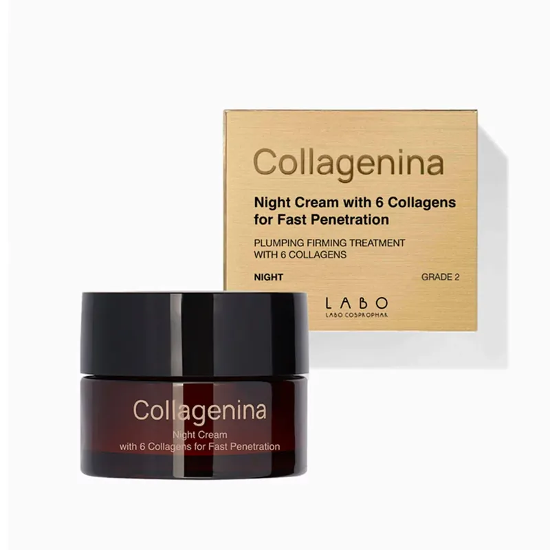 Biztonságos fizetés COLLAGENINA éjszakai arckrém Grade 2 (50ml)