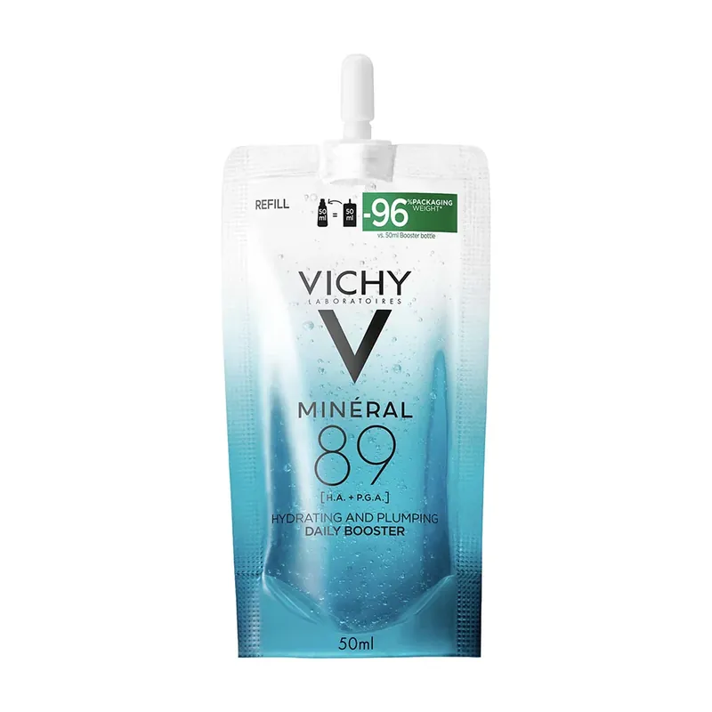 Azonnali szállítás VICHY Minéral 89 Napi Booster szérum Poliglutaminsavval utántöltő (50ml)