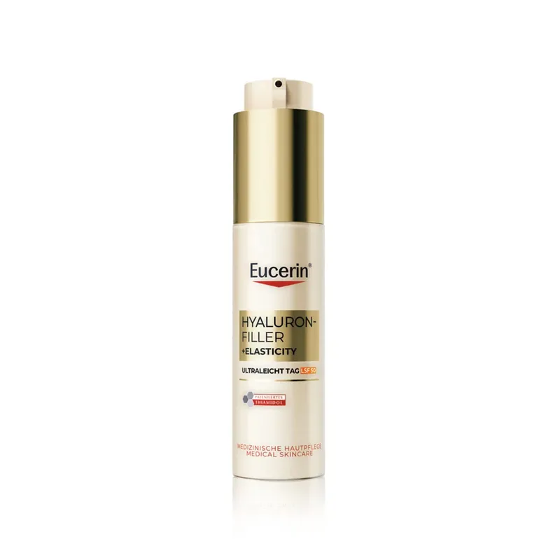 Ajánlat EUCERIN Hyaluron-Filler + Elasticity Ultrakönnyű nappali fluid SPF50+ (50ml)