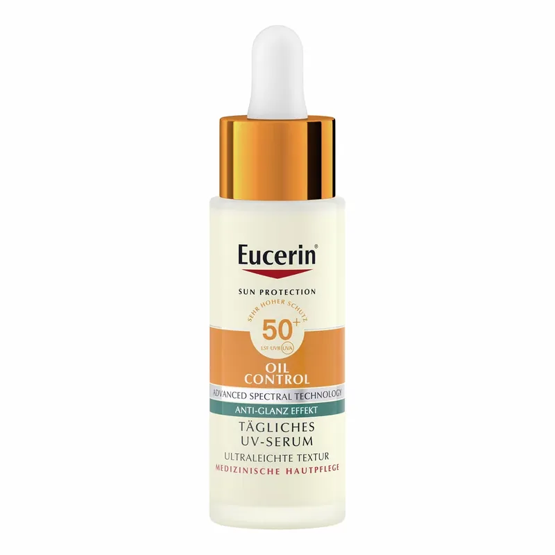 EUCERIN Sun Oil Control nappali UV szérum arcra SPF50+ (30ml) Ne maradj le
