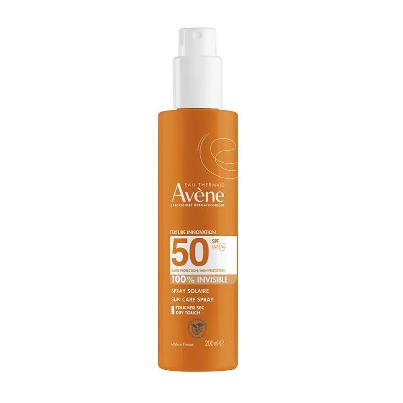 Csak ma AVÈNE Suncare Invisible napvédő spray SPF50 (200ml)