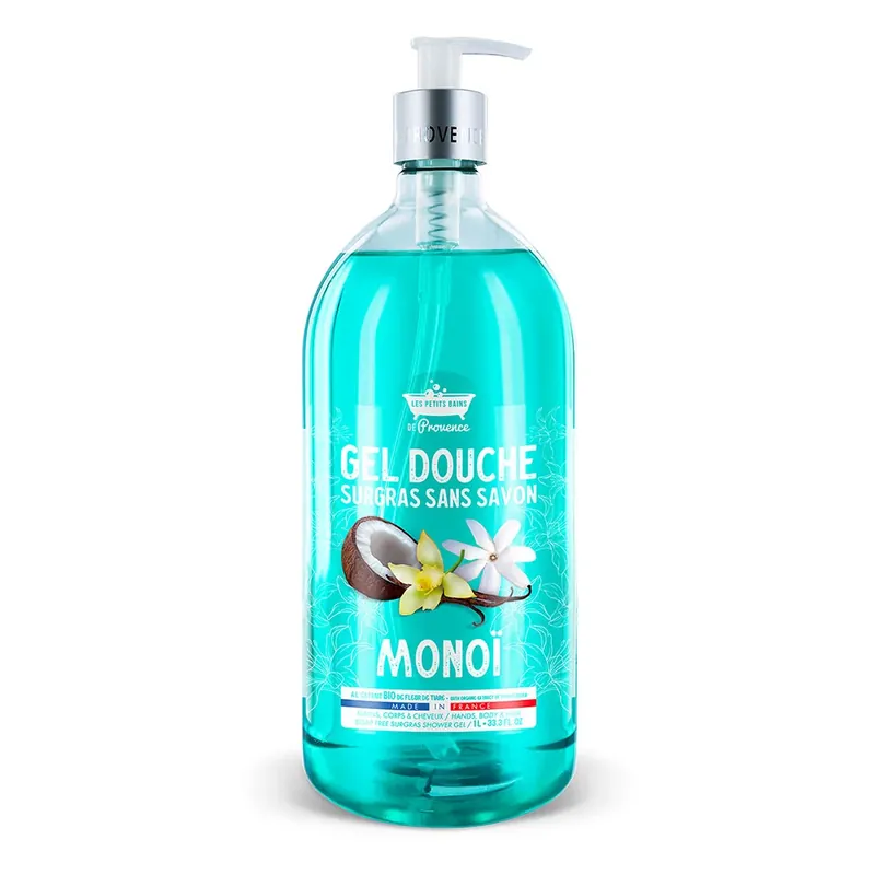 Kiárusítás LES PETITS BAINS DE PROVENCE monoi tusfürdő (1000ml)