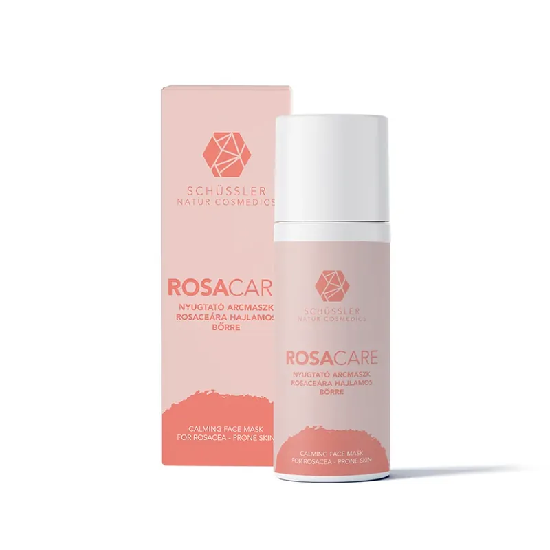 SCHÜSSLER Rosacare nyugtató arcmaszk rosaceára hajlamos bőrre (50ml) Szuper akció