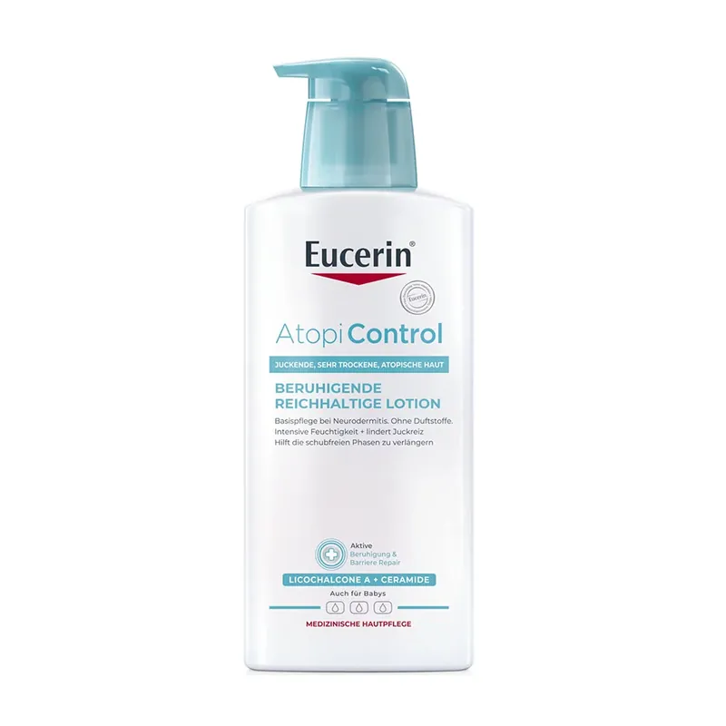 EUCERIN AtopiControl testápoló száraz viszkető bőrre (400ml) Olcsó