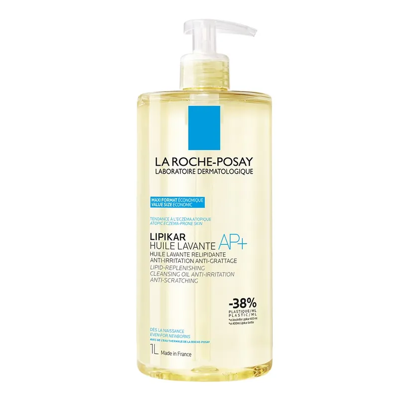 Legkelendőbb LA ROCHE-POSAY Lipikar AP+ tusfürdő olaj (1000ml)