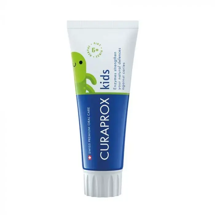 CURAPROX Kids gyermek fogkrém mentol ízű 1450 ppm 6 éves kortól (60ml) Olcsó
