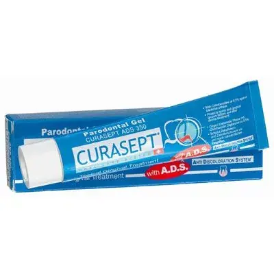 Olcsóbb CURASEPT ADS 350 klórhexidin tartalmú parodontális gél (30ml)