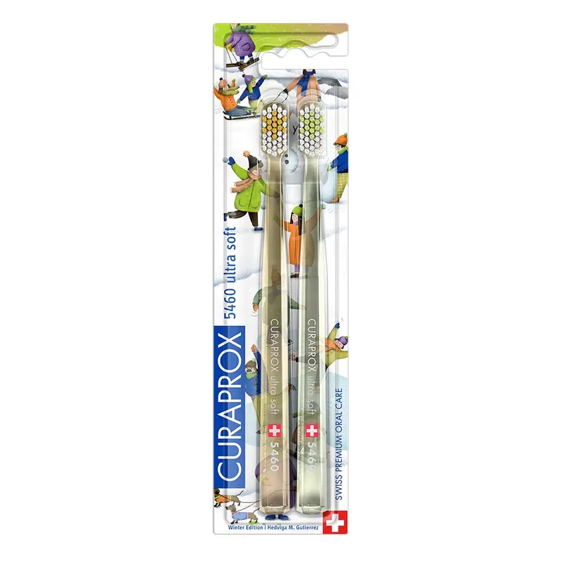 CURAPROX CS 5460 ultra soft Winter Edition 2024 fogkefe duopack (2db) Újdonság